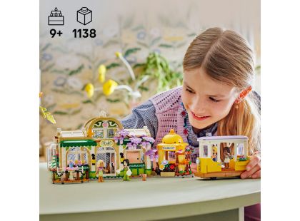 LEGO® Friends 42671 Kavárna plná rostlin a květinářství