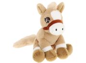 KEEL TOYS Keeleco Poník s ocasem 22 cm béžový