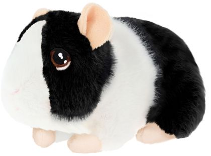 Keeleco Morče se zvukem 15 cm černo-bílý