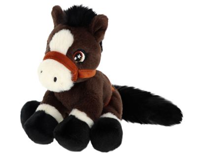 Keeleco Poník s ocasem 16 cm hnědý