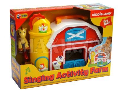 Kiddieland Activity hudební farma s figurkami