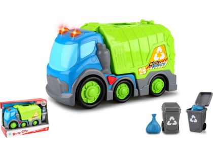 Kiddy Go! Popelářský vůz se světlem a zvukem, 31 cm