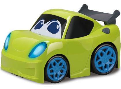 Kiddy Go! Sportovní auto zelené se světlem a zvukem, 19 cm