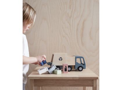 Kids Concept Popelářský vůz Aiden dřevěný