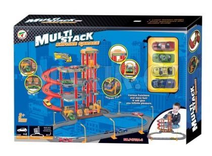 KidsHome Garáž 3 patra a 4 auta