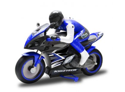 Kidztech RC závodní motorka modrá