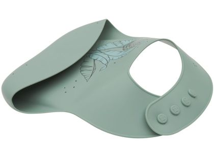 KikkaBoo Bryndák s kapsou Platinum Silicone Flora Sage