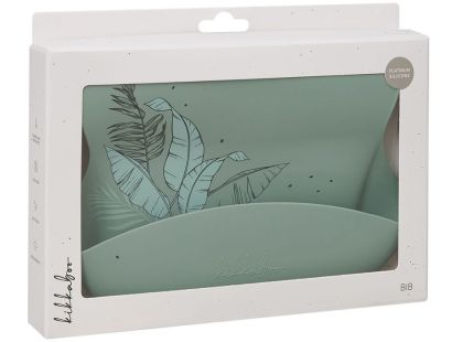 KikkaBoo Bryndák s kapsou Platinum Silicone Flora Sage