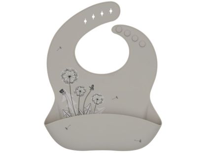 KikkaBoo Bryndák s kapsou Platinum Silicone Flora Sand