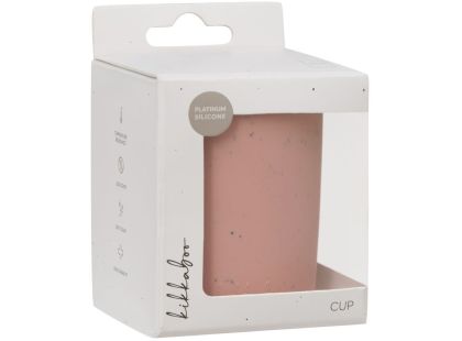 KikkaBoo Kelímek Platinum Silicone Blush