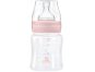 KikkaBoo Kojenecká láhev 120ml 0m+ Hippo Dreams Pink 2