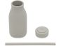 KikkaBoo Láhev s brčkem Platinum Silicone Sand 2