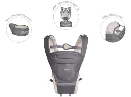 KikkaBoo Nosítko 3v1 Chloe Mesh Mint