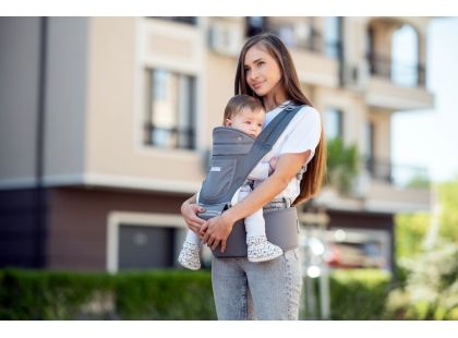 KikkaBoo Nosítko Myra Mesh Grey