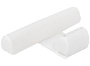 KikkaBoo Polohovací podložka pro novorozence z paměťové pěny Airknit White