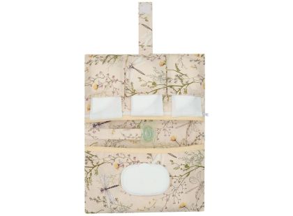 KikkaBoo Pouzdro na pleny Secret Garden Beige
