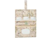 KikkaBoo Pouzdro na pleny Secret Garden Beige