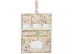 KikkaBoo Pouzdro na pleny Secret Garden Beige