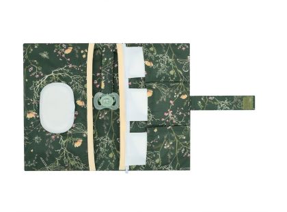 KikkaBoo Pouzdro na pleny Secret Garden Green