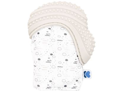 KikkaBoo Silikonová rukavička Savanna Grey