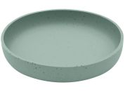 KikkaBoo Talíř Platinum Silicone Sage