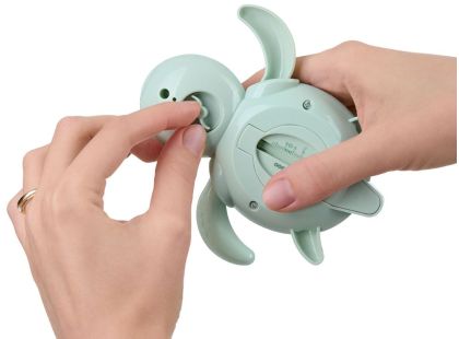 KikkaBoo Teploměr do vany Buddy Mint