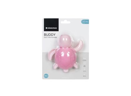KikkaBoo Teploměr do vany Buddy Pink