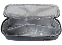 KikkaBoo Termoizolační pouzdro na jídlo velké Foody Black