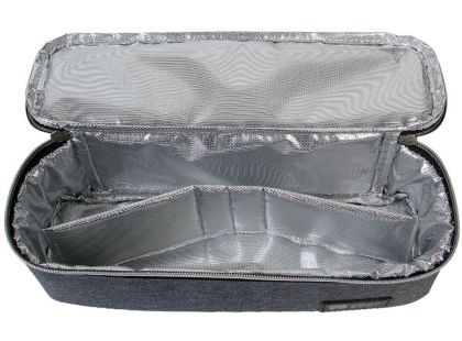 KikkaBoo Termoizolační pouzdro na jídlo velké Foody Black