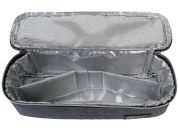 KikkaBoo Termoizolační pouzdro na jídlo velké Foody Black