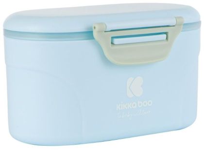 KikkaBoo Zásobník na sušené mléko s odměrkou 130g Blue