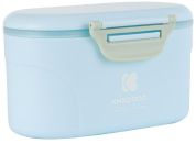 KikkaBoo Zásobník na sušené mléko s odměrkou 130g Blue