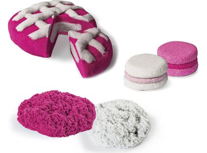 Kinetic Sand 2 barvy v balení - Růžová a bílá