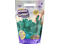 Kinetic Sand balení třpytivého modrozeleného písku 0,9 Kg