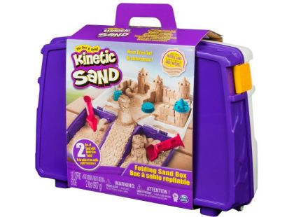 Kinetic Sand Cestovní kufřík s formičkami