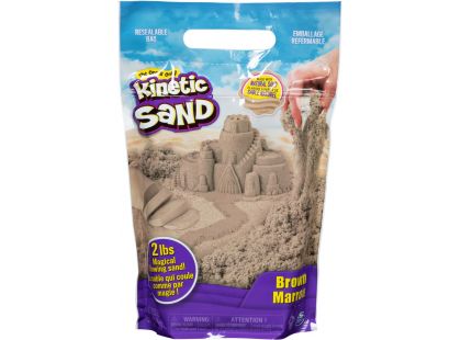 Kinetic Sand hnědý písek 0,9kg