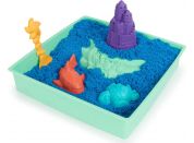 Kinetic Sand krabice tekutého písku s podložkou modrá