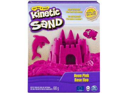 Kinetic Sand Neonové barvy 680g růžová