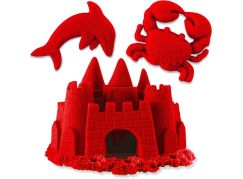 Kinetic sand neonové barvy písku červený