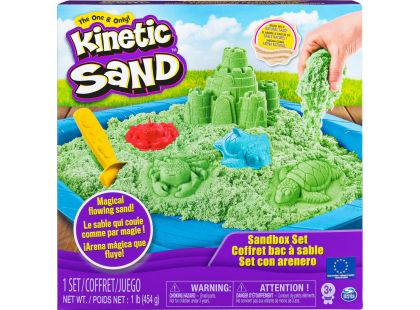 Kinetic Sand Písečný Zámek zelený
