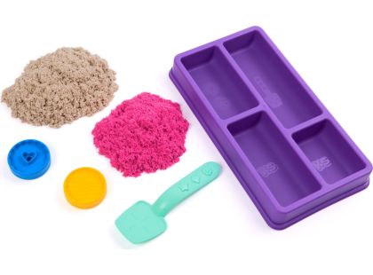 Kinetic sand tvoření koláčků