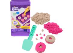 Kinetic sand tvoření koláčků