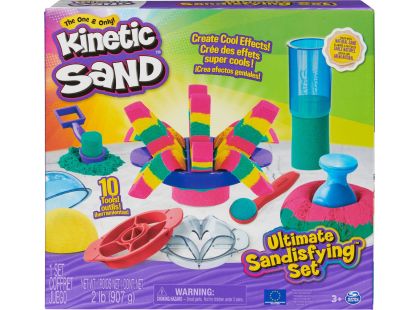 Kinetic Sand ultimátní sada písku s nástroji - Poškozený obal