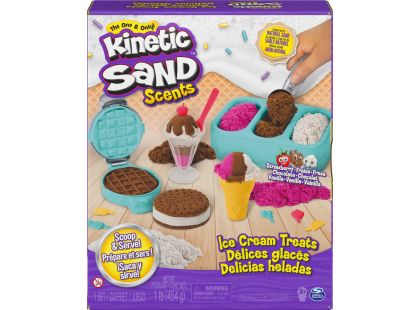 Kinetic Sand voňavé kopečkové zmrzliny - Poškozený obal