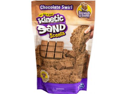 Kinetic Sand voňavý tekutý písek hnědý
