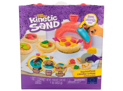Kinetic Sand výroba pizzy