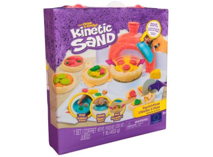 Kinetic Sand výroba pizzy