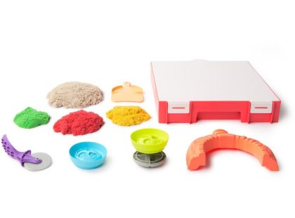Kinetic Sand výroba pizzy
