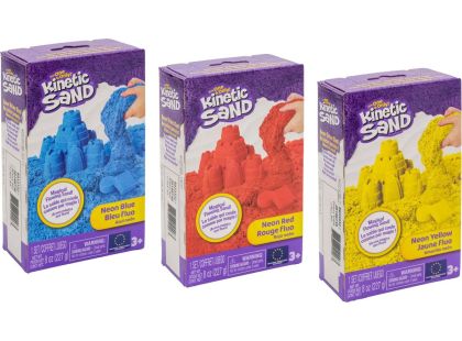 Kinetic Sand základní krabice s pískem různých barev 227g červená