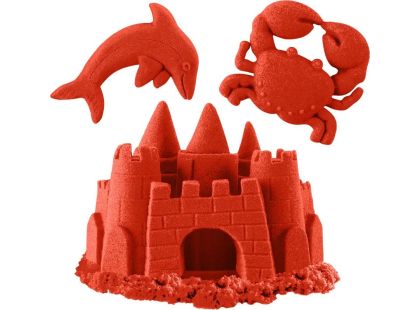 Kinetic Sand základní krabice s pískem různých barev 227g červená